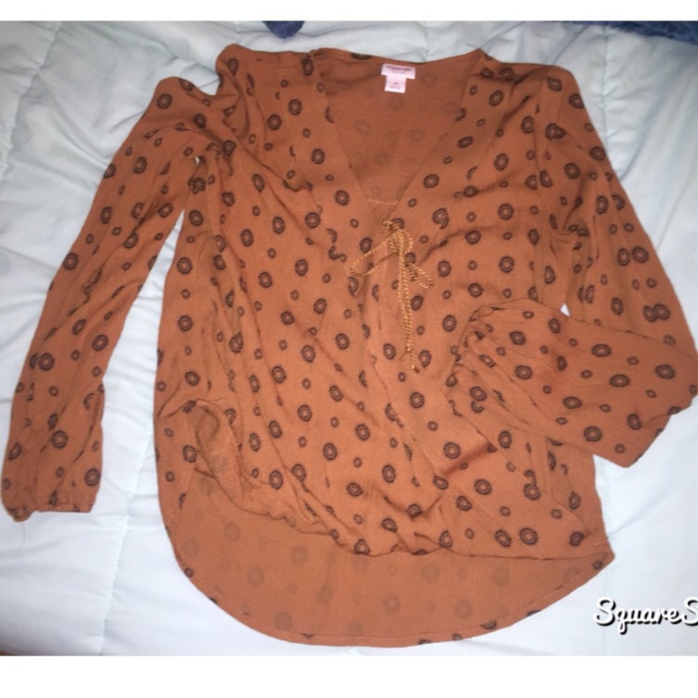 Long sleeve loose top