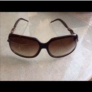 Gently used Gucci Sunglasses dark brown
