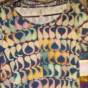 Small lularoe perfect tee bnwt