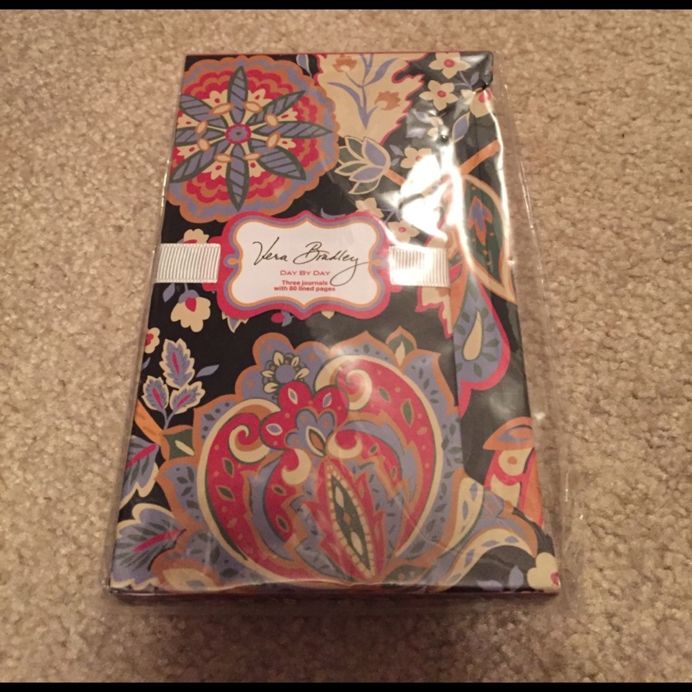 Vera Bradley Day by Day set of 3, mini journals