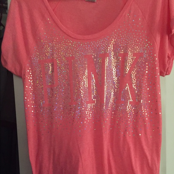 PINK sparkle shirt. - Picture 2 of 2
