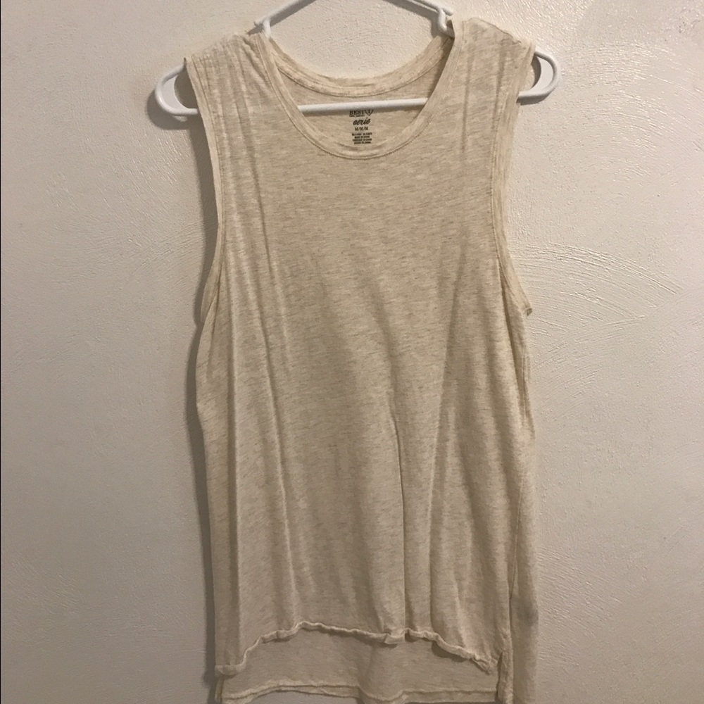 Aerie Heather Cream tank top. Never worn