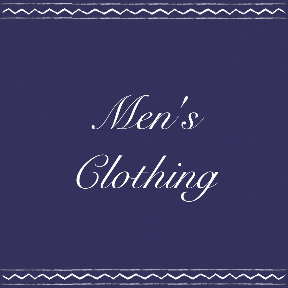 Men's clothing
