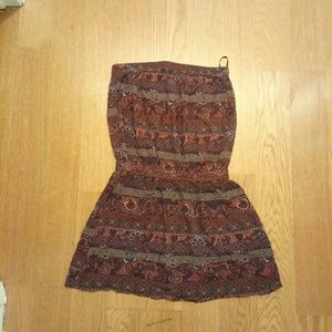 Forever 21 Mini Strapless Dress