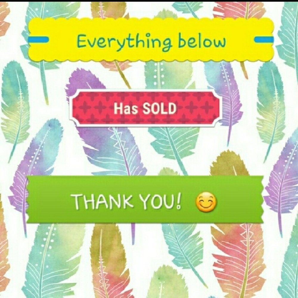 ~THANK YOU~ Soooo much! Everything Below Sold