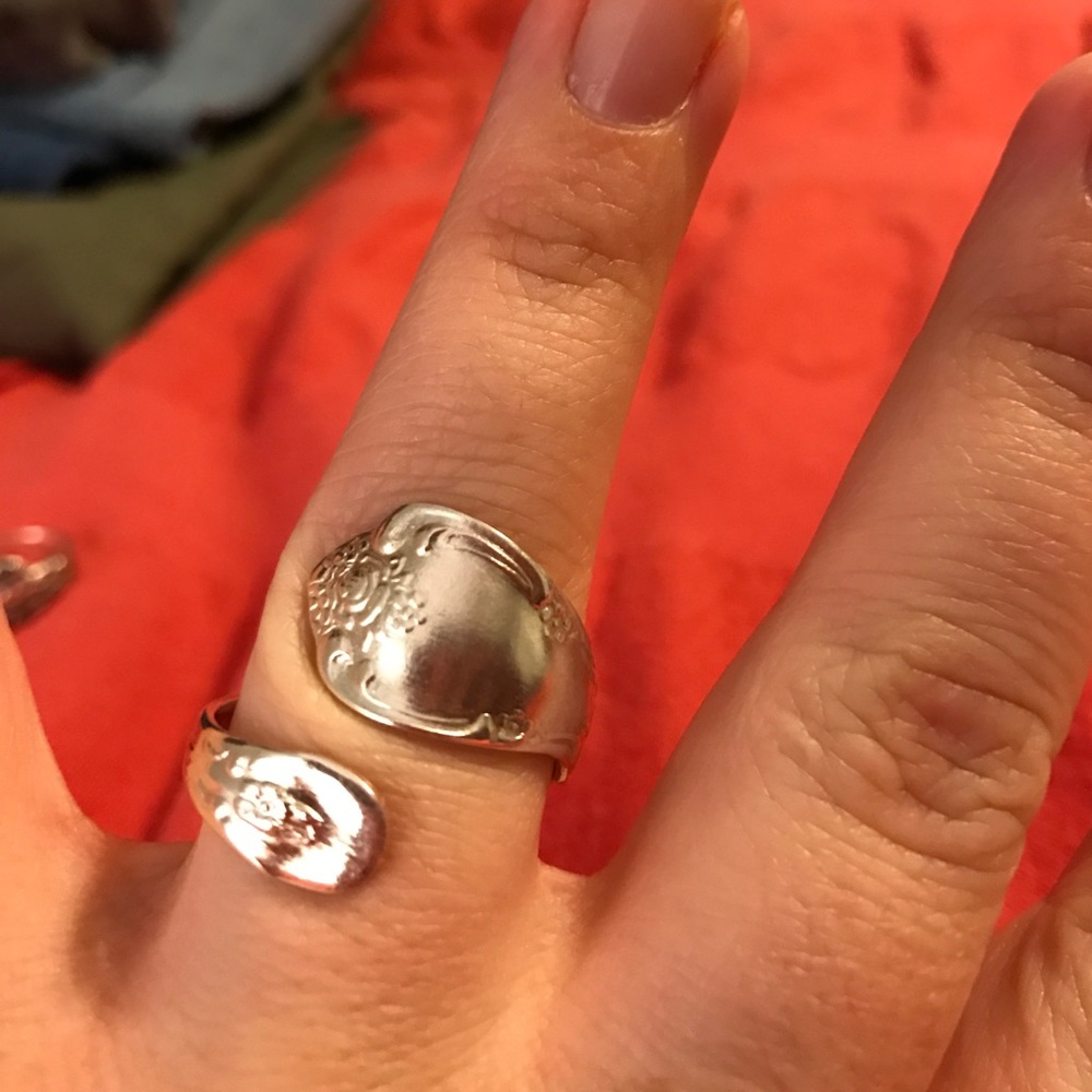Spoon ring.