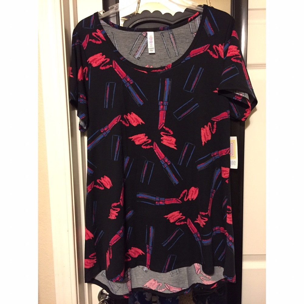 LulaRoe Large Lipstick Classic T 💄Unicorn💄