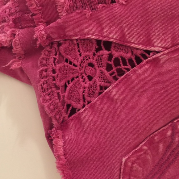 Hollister Shorts Low Rise & Pink Size 0 - Picture 4 of 4