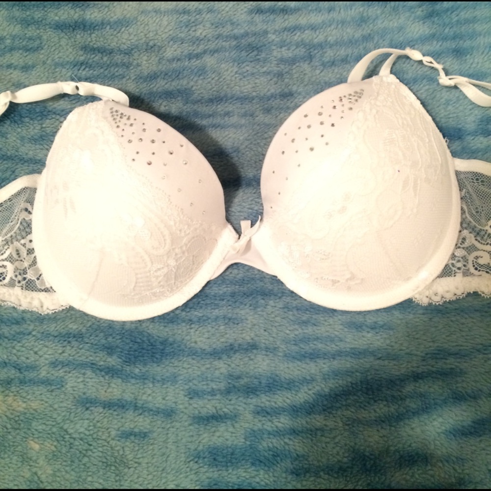 White bra
