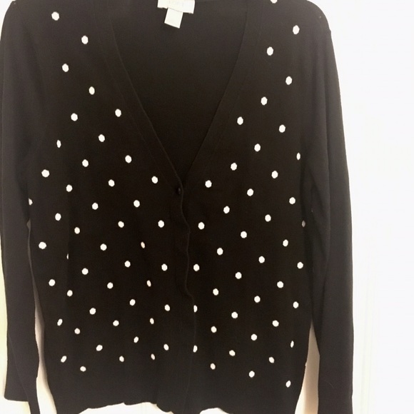 LOFT polka dot sweater - Picture 2 of 2