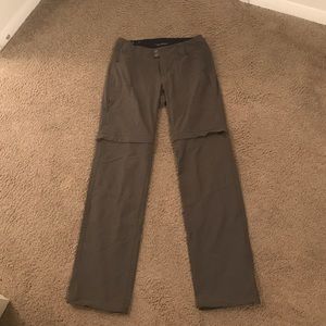Columbia olive green hiking pants