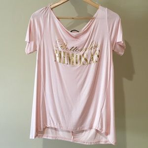 🥂🍾 bottomless Mimosas graphic T🍾🥂