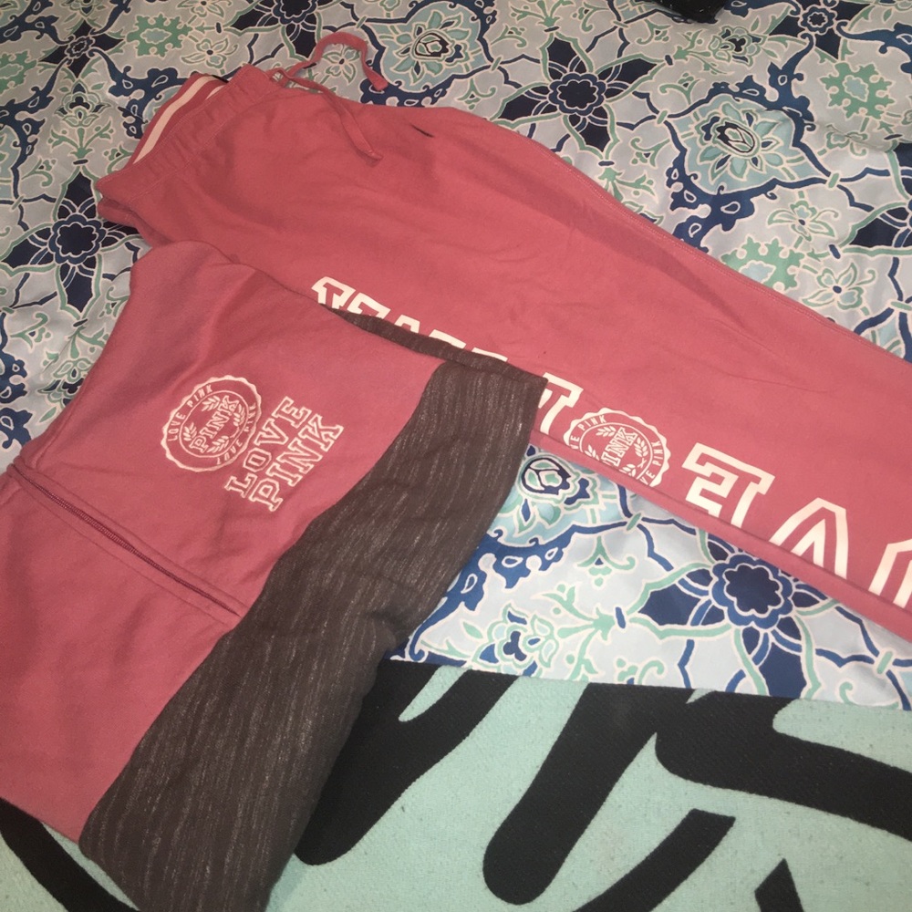 Victoria's Secret pink sweatsuit