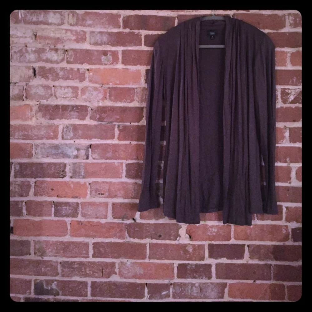 Pintuck Detail Lightweight Cardigan