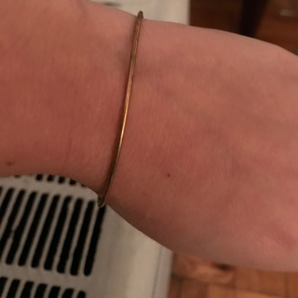 Gold Alex ani bracelet