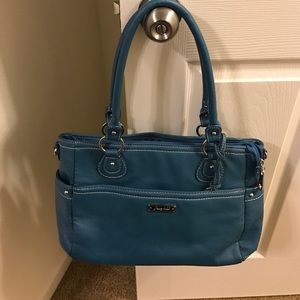Blue purse- gently used