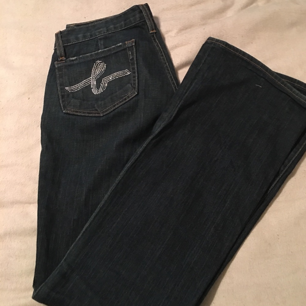 Bebe boot cut jeans