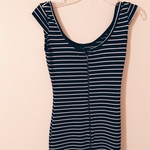 Windsor Zipper Mini Dress