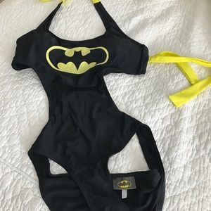 Batgirl one piece swimsuit Medium