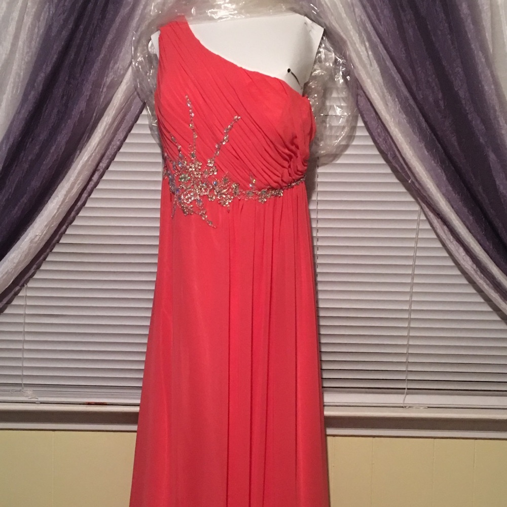 Coral Prom Dress