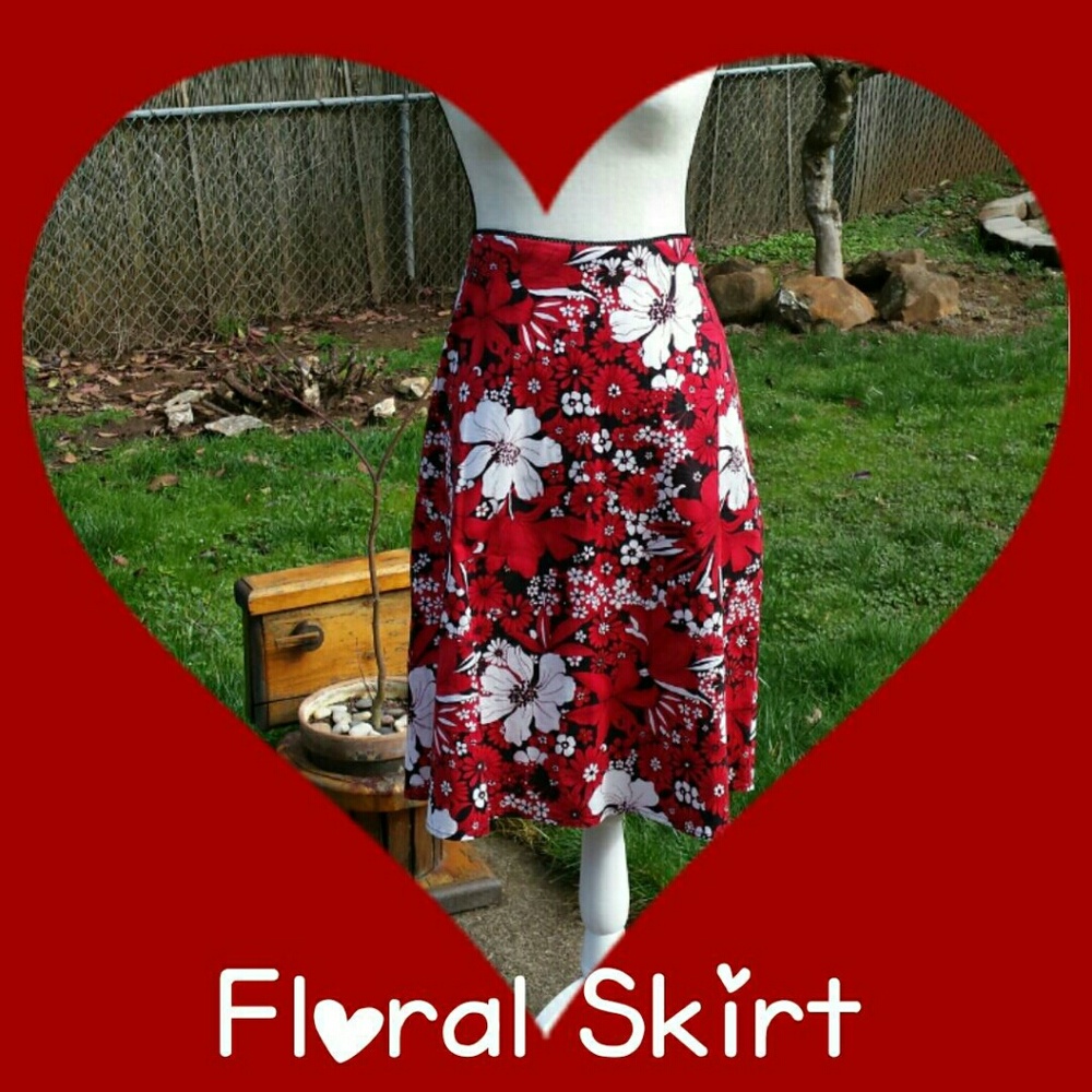 Floral Skirt