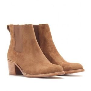 A.P.C. Suede Chelsea Boots