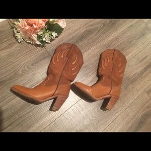 Vintage 80's Frye cowboy boots