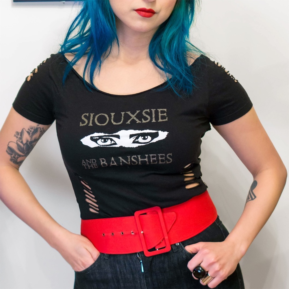Siouxsie Sioux Ripped T-Shirt