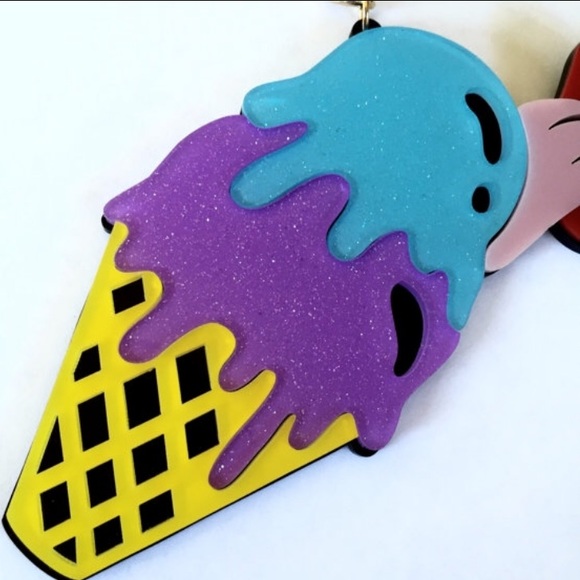 NWOT Unique Ice Cream Necklace - Picture 6 of 6