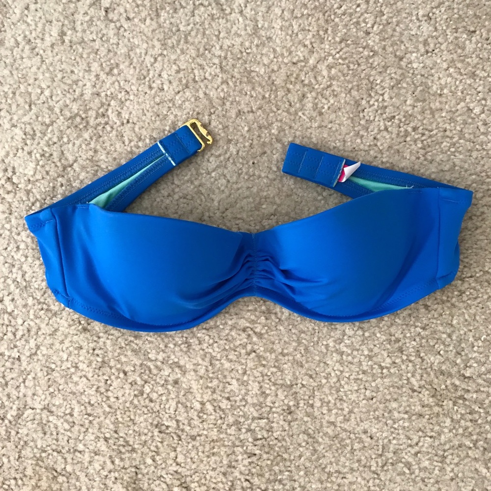Royal blue bikini top