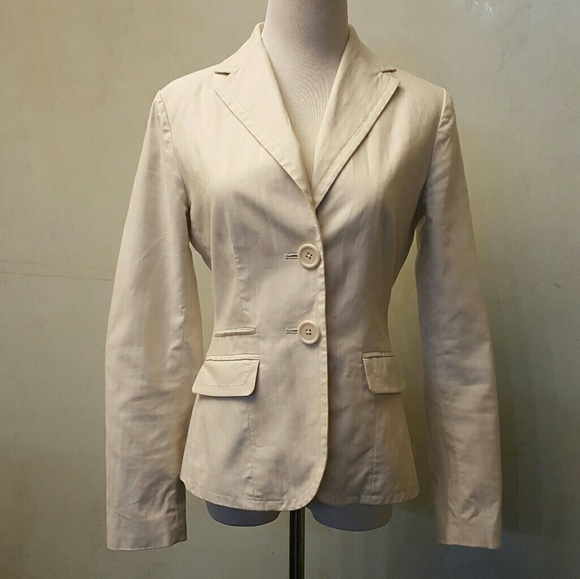 GAP Jackets & Blazers - Gap, ivory blazer