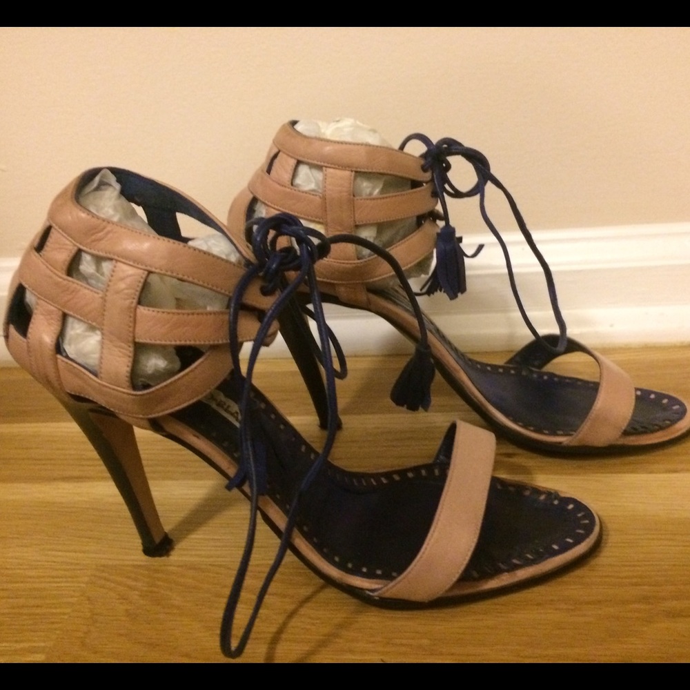 M. Blahnik sandals