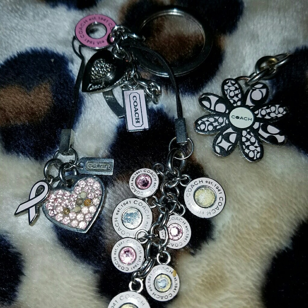 Coach Key holders and phone accessories