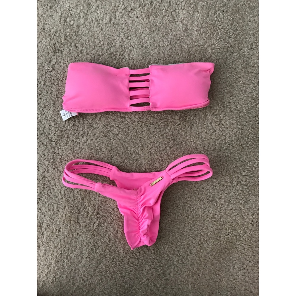 pretty pink bikini