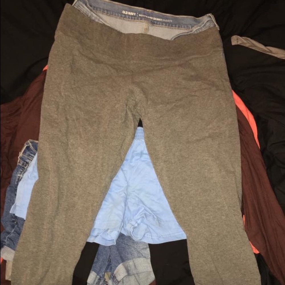 Cropped exercise pants