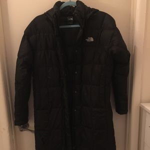 Black Long North Face