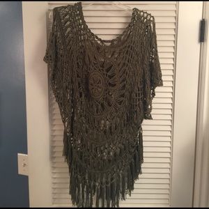 Forever 21+ NWOT Olive Green Knit Top