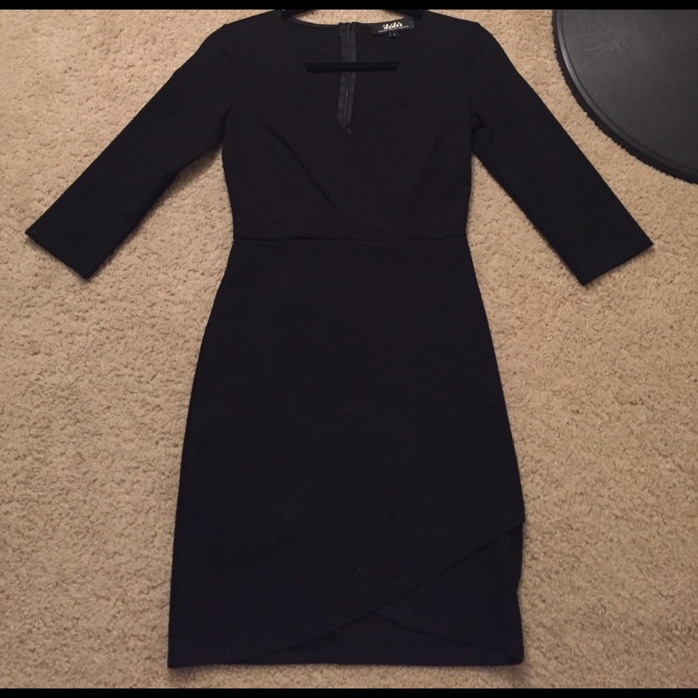 Lulus black mini dress