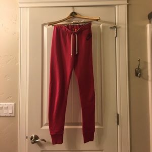 Pink Nike Jogger Sweats