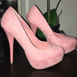 Baby Pink Pumps