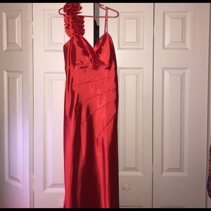 Red prom dress