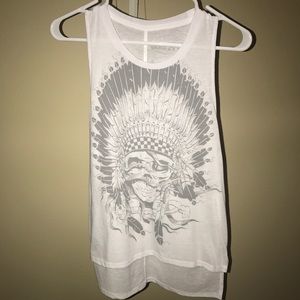 Skull tank top