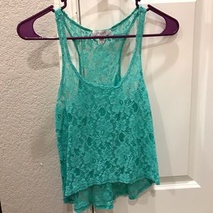 Lace tank