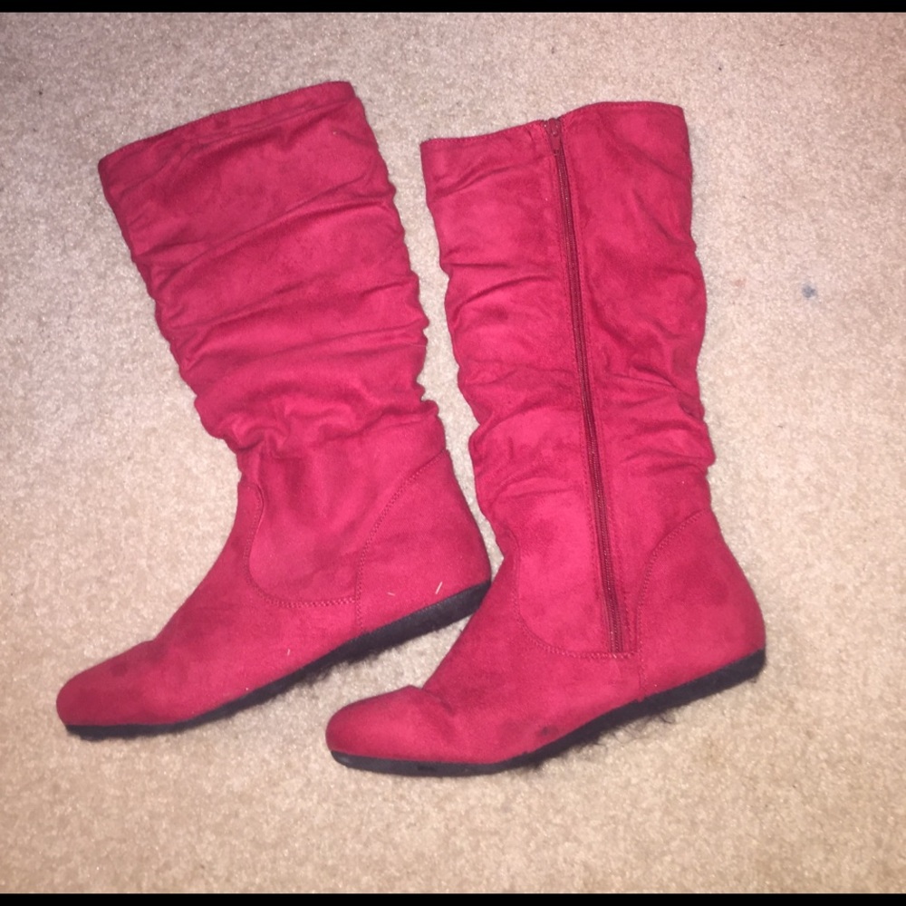 Red boots