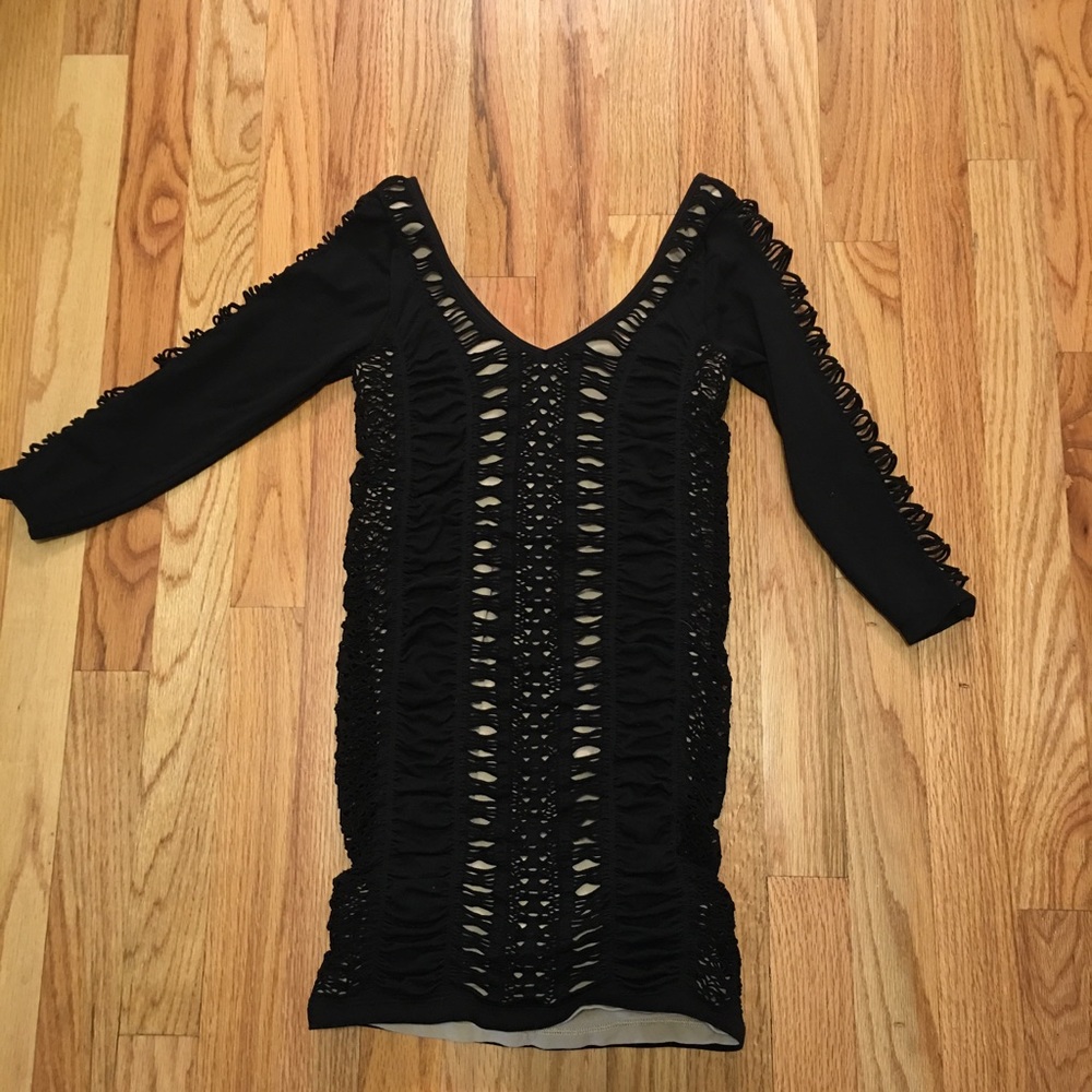 Bebe bodycon mini dress