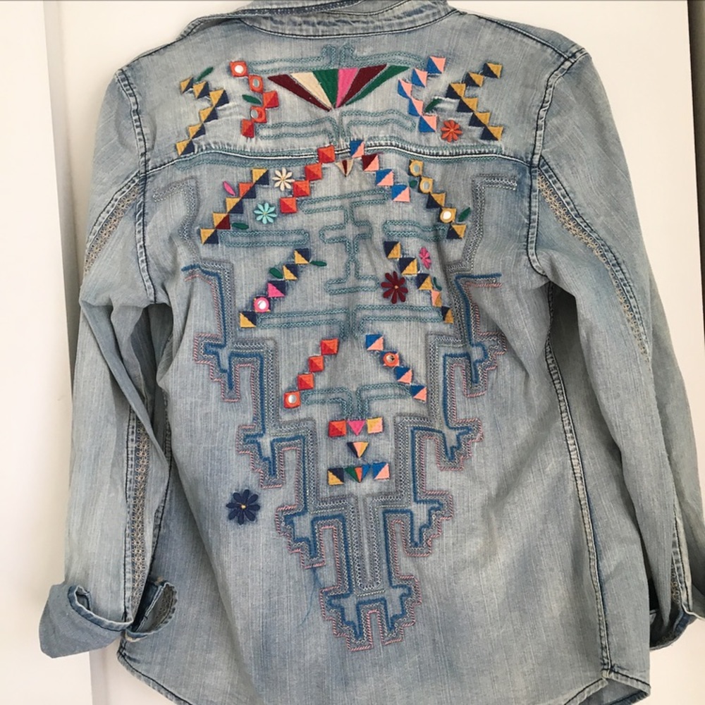 BlankNYC Boho Jean Button Down