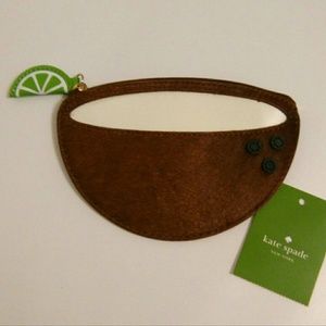 NWT Kate Spade Coconut Coin Purse