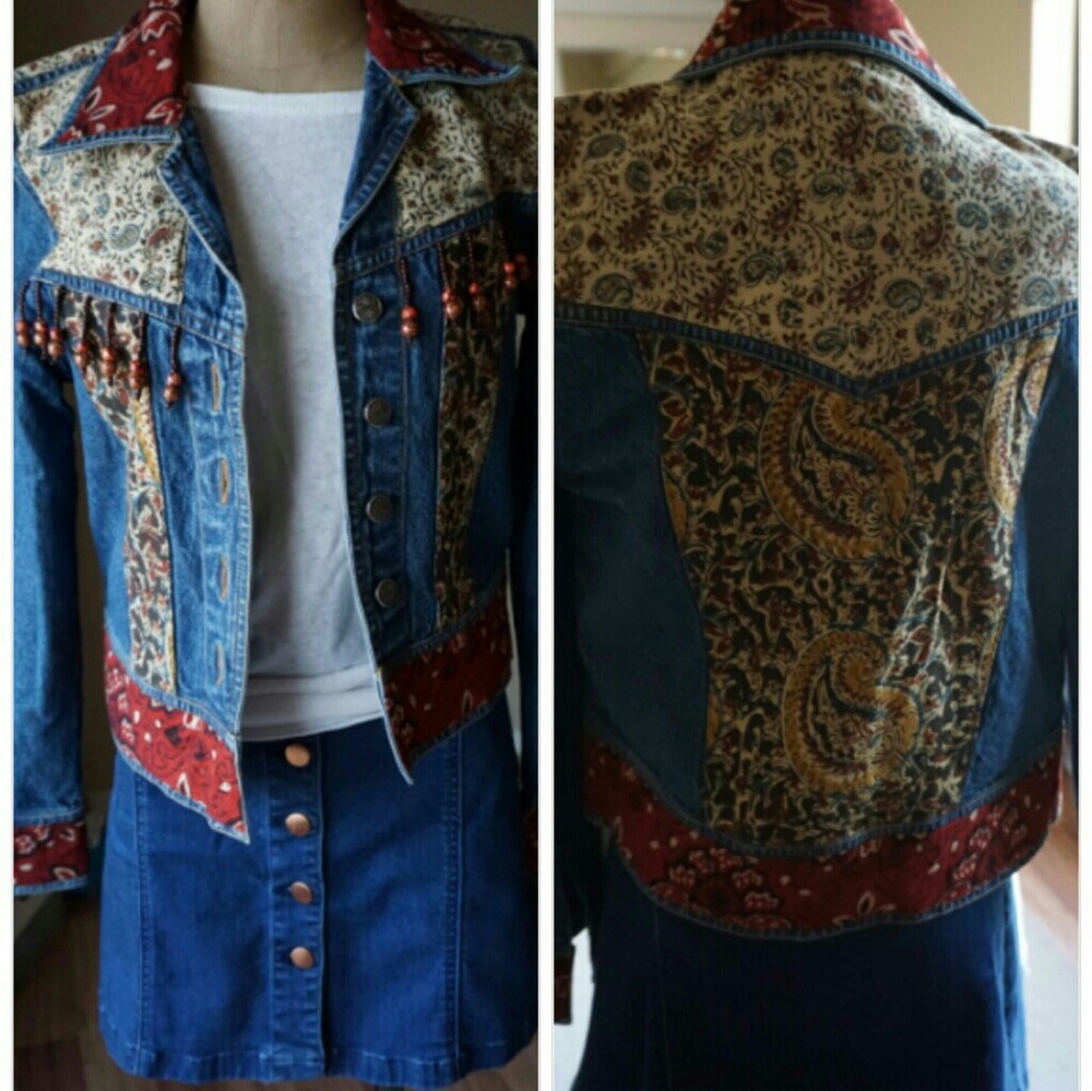 Signature Gordon &James Boho western travel jacket