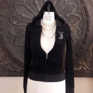 Juicy Couture zip up hoody jacket