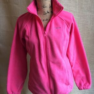 Women's Columbia Fleece Zip Up Jacket